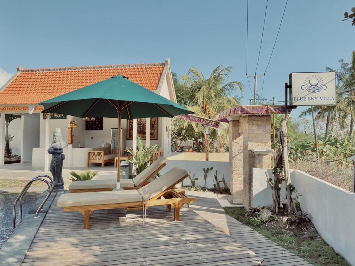 Blue Sky Villa Ceningan Lembongan Exterior foto