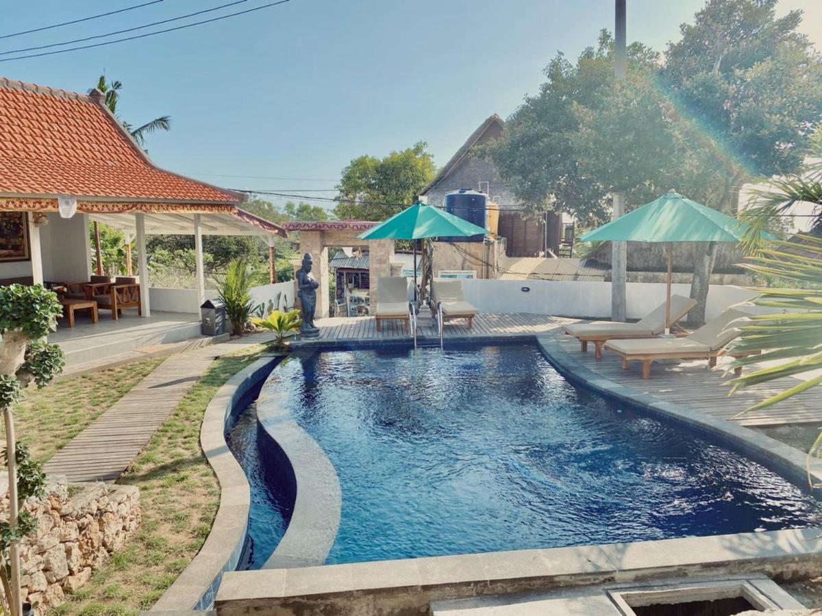Blue Sky Villa Ceningan Lembongan Exterior foto
