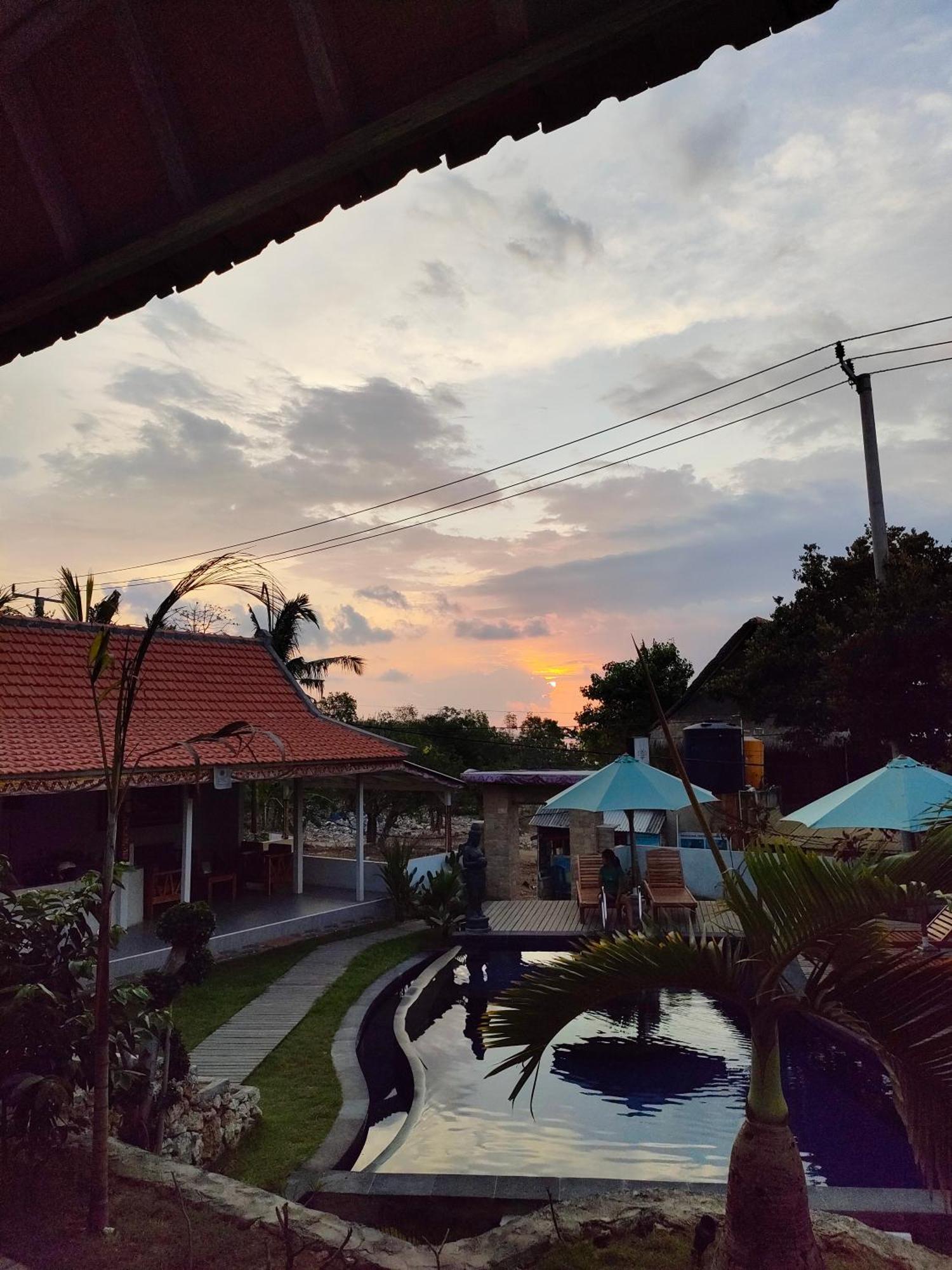 Blue Sky Villa Ceningan Lembongan Exterior foto